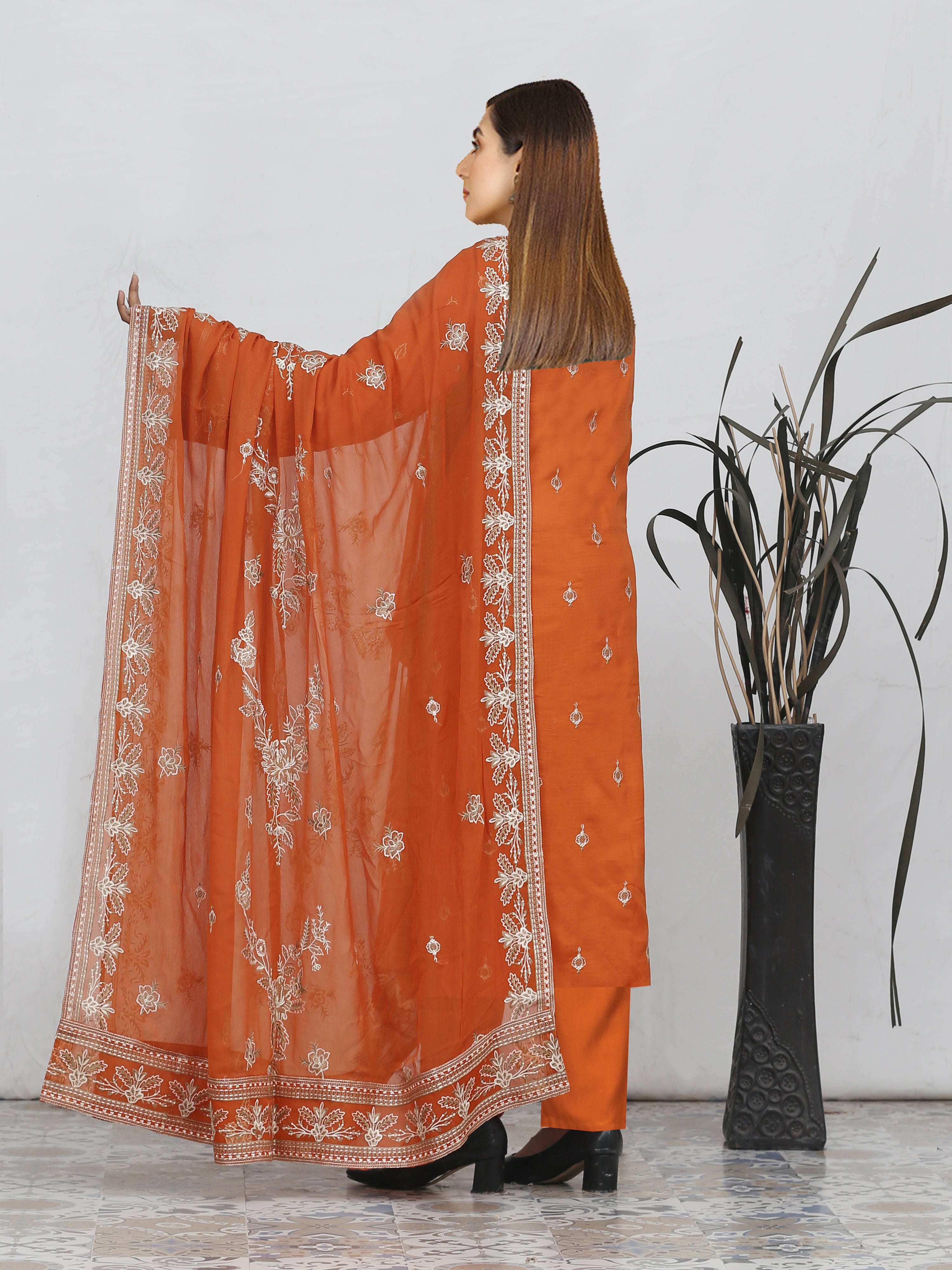 ZEBAISH 886-B (Unstitched Doria Viscose Collection)